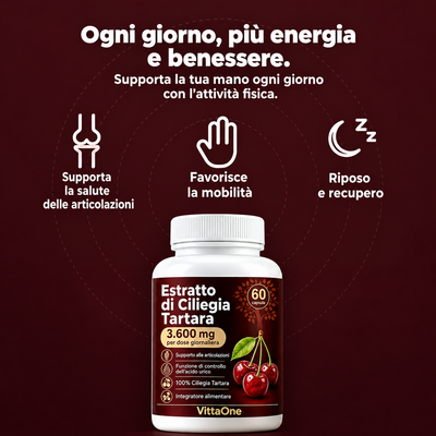 Meno rigidità al mattino. Mani e ginocchia più libere di muoversi.